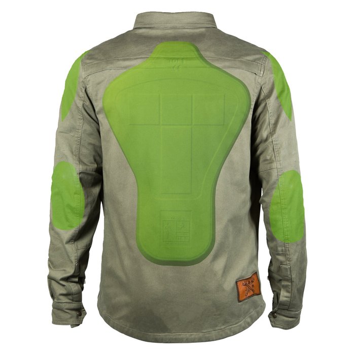 Camisa John Doe Motoshirt Oliva XTM CE AAA - URA Moto