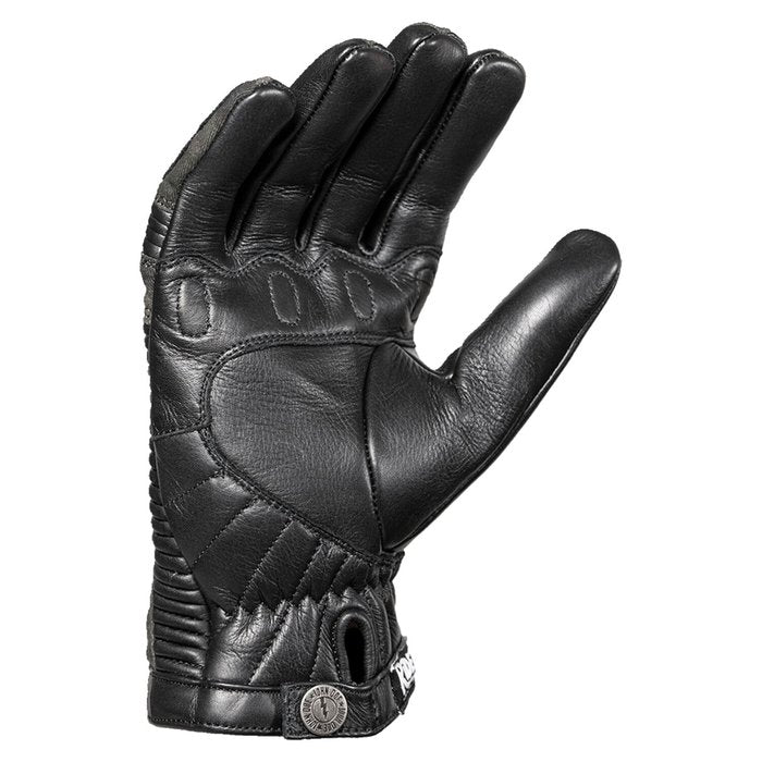 Guantes John Doe Durango Negro/Camuflaje Piel CE