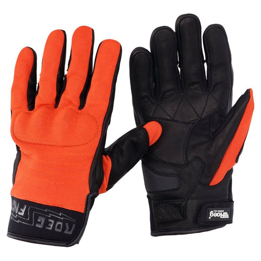 Guantes Roeg FNGR Naranja Textil CE Verano
