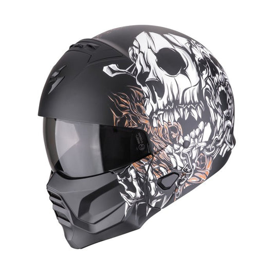 Casco Scorpion EXO-Combat II Genesis Negro Mate ECE