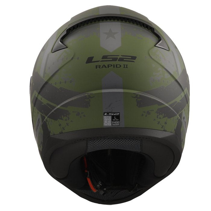 Casco LS2 FF353 Rapid II Thunder Birds Militar