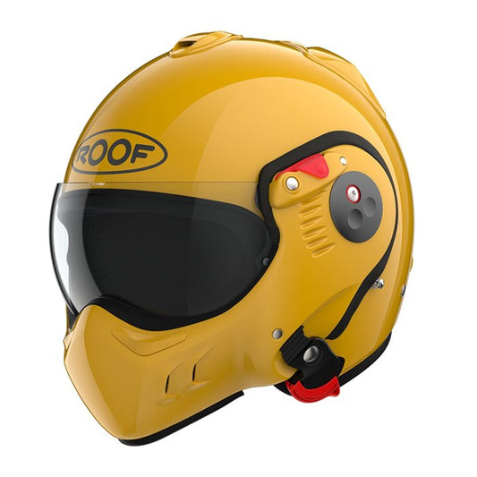 Casco Roof Boxer Alpha Amarillo Modular Fibra ECE