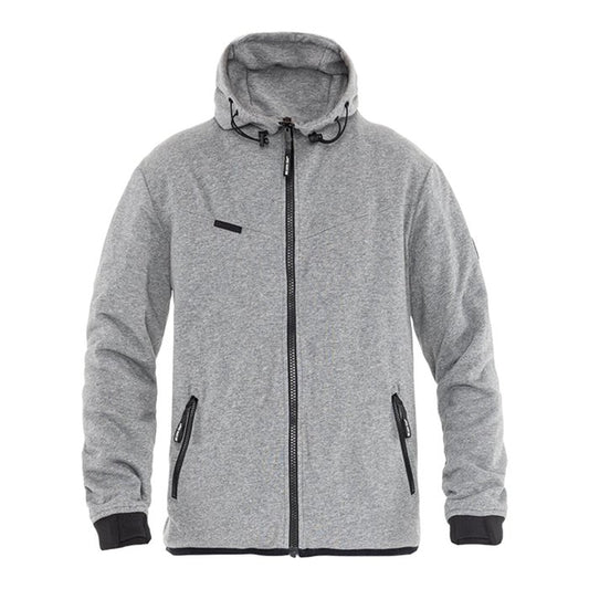 Sudadera con capucha John Doe XTM V3 gris jaspeado