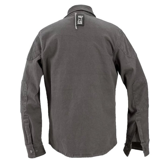 Chaqueta Holy Freedom King Gris Moto CE Algodón Premium