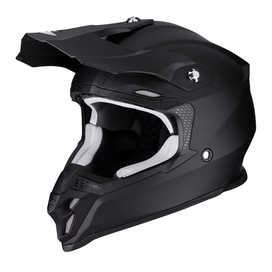 Casco Scorpion VX-16 Evo Air Negro Mate Offroad ECE