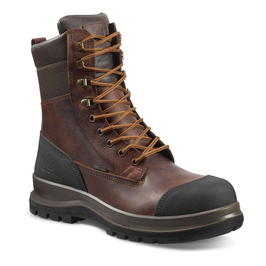 Bota Alta Carhartt Detroit 8" S3 Marrón Oscuro Rugged Flex EN ISO 20345