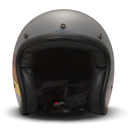 Casco DMD Retro Curve Jet Fibra Vidrio ECE 22.06 Vintage