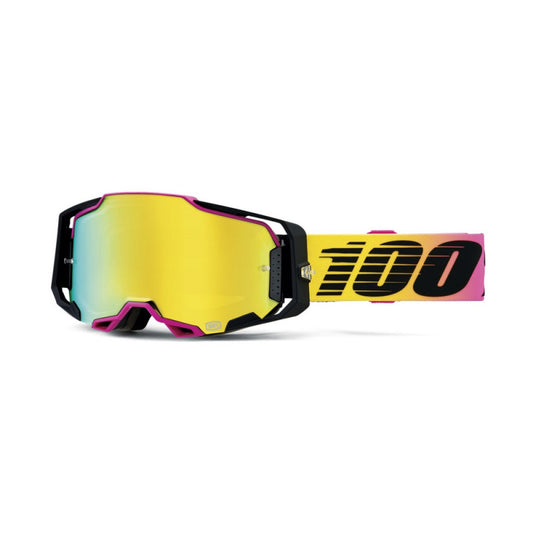 Gafas Moto MX 100% Armega 91 Oro Espejo - URA Moto