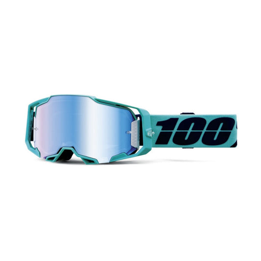 Gafas Moto MX 100% Armega Esterel Azul Espejo - URA Moto