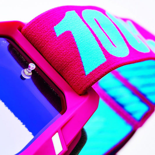 Gafas Moto MX 100% Accuri 2 Excelsior Azul Espejo - URA Moto