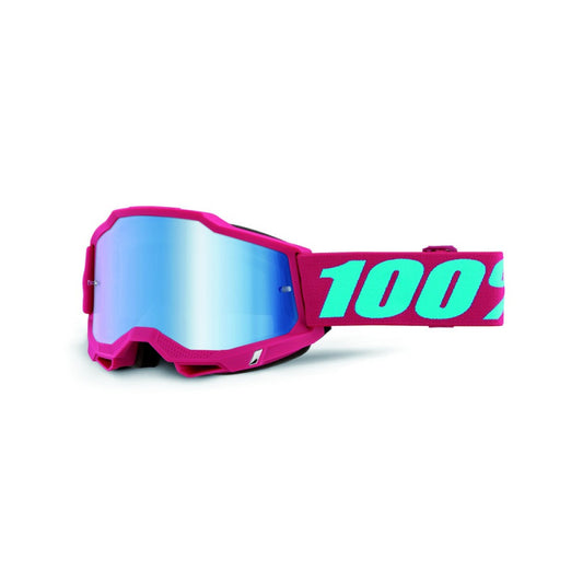 Gafas Moto MX 100% Accuri 2 Excelsior Azul Espejo - URA Moto
