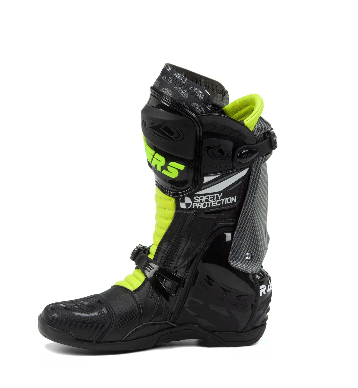 Botas Moto Racing Rainers 999GP Carbono Fluor - URA Moto