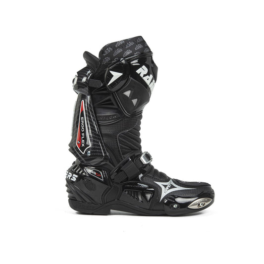 Botas Moto Racing Rainers 999GP Carbono Negras - URA Moto