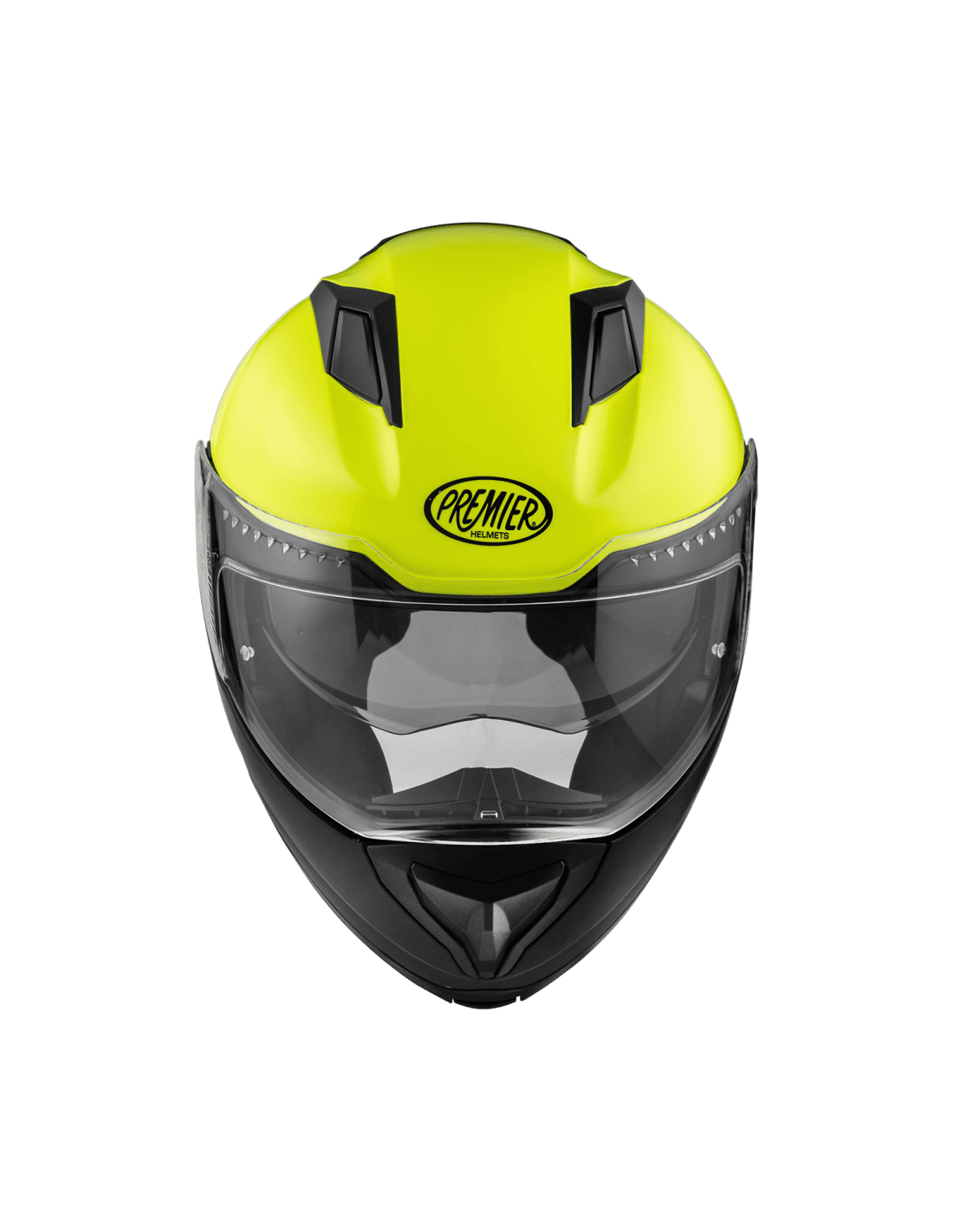 Casco Moto Modular Premier Delta Evo Fluor - URA Moto