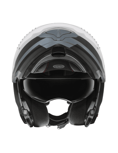Casco Moto Modular Premier Delta Evo RG Y GREY BM - URA Moto