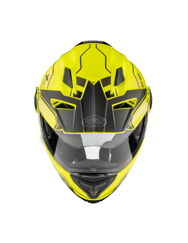 Casco Moto Modular Touring Premier X-Trail Evo XT Fluor - URA Moto