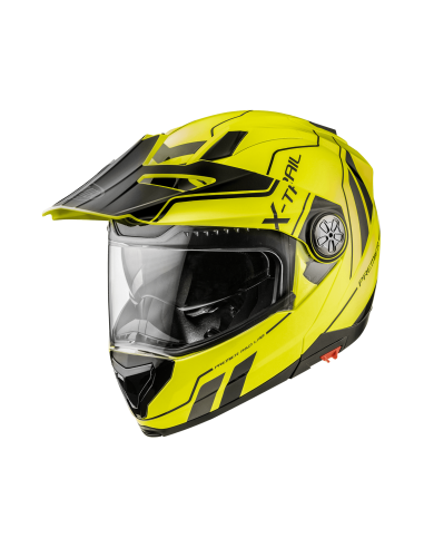 Casco Moto Modular Touring Premier X-Trail Evo XT Fluor - URA Moto