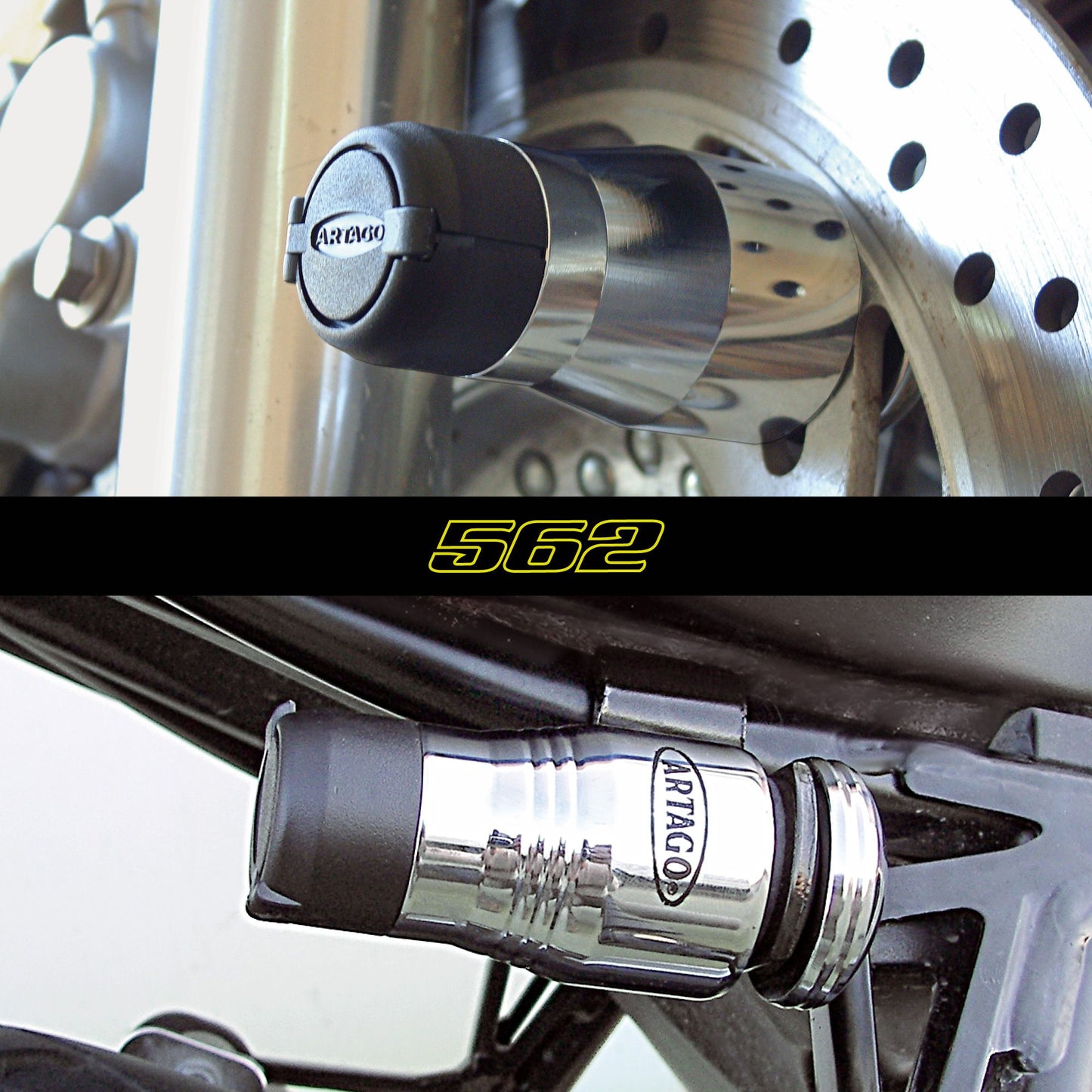 Antirrobo Disco Moto Artago 562 - URA Moto