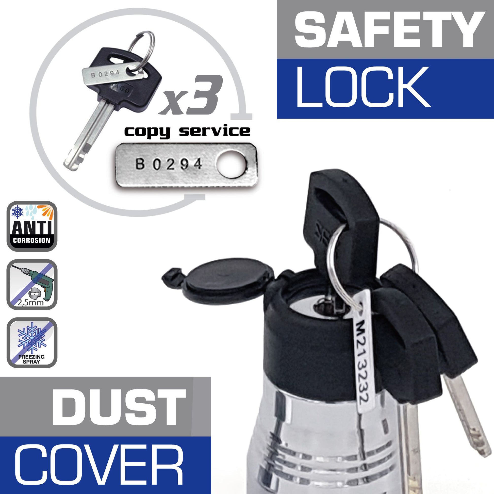 Antirrobo Disco Moto Artago 562 - URA Moto