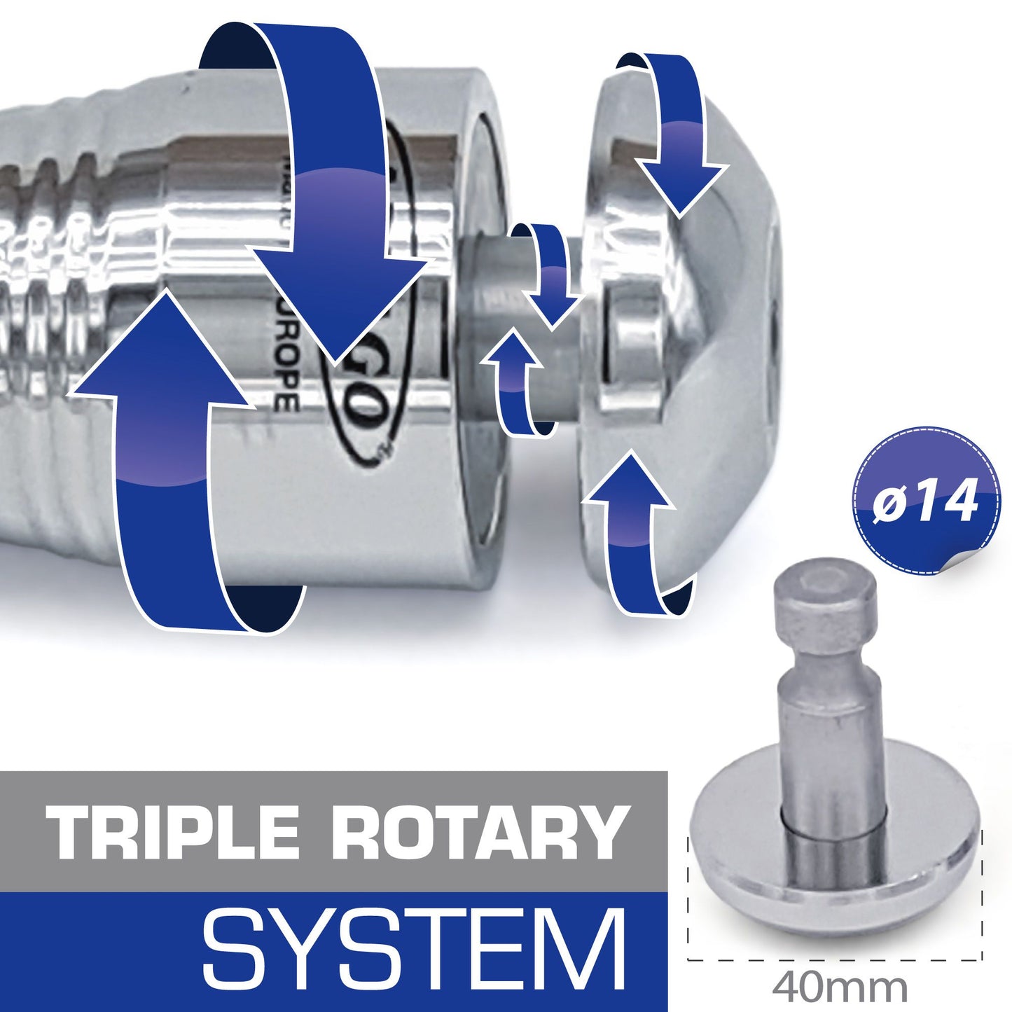 Antirrobo Disco Moto Artago 562 - URA Moto