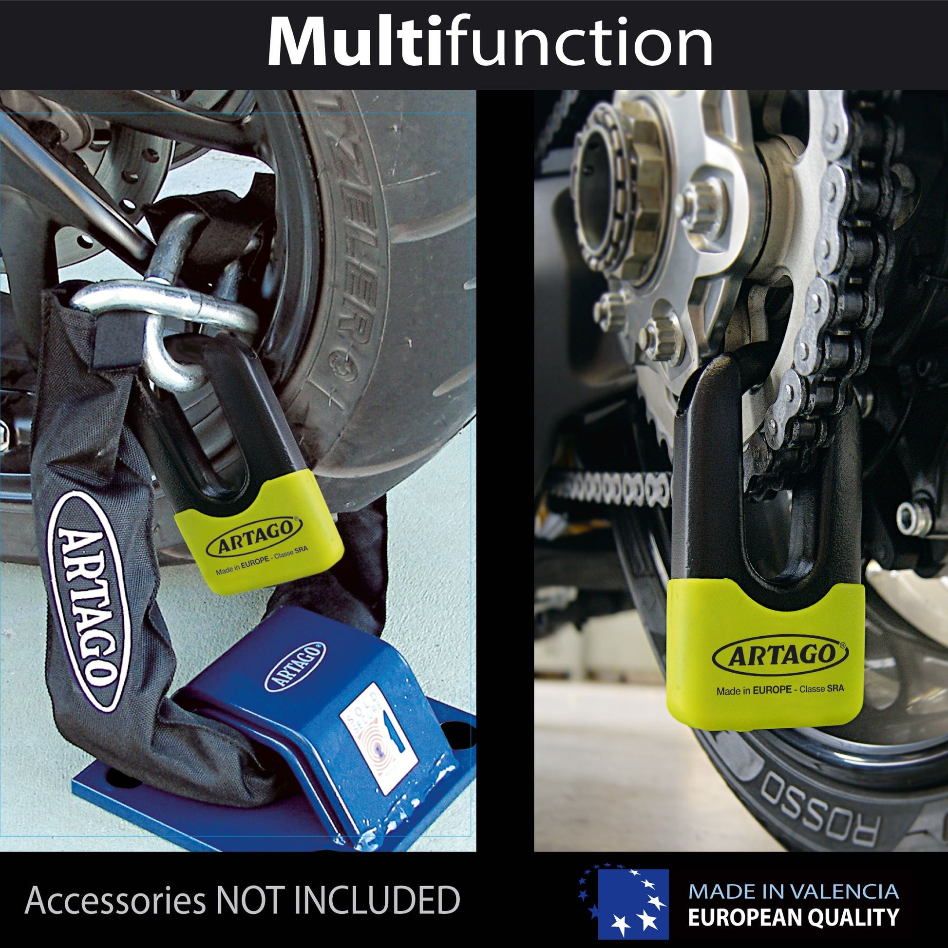 Antirrobo Disco Moto Artago 69X - URA Moto