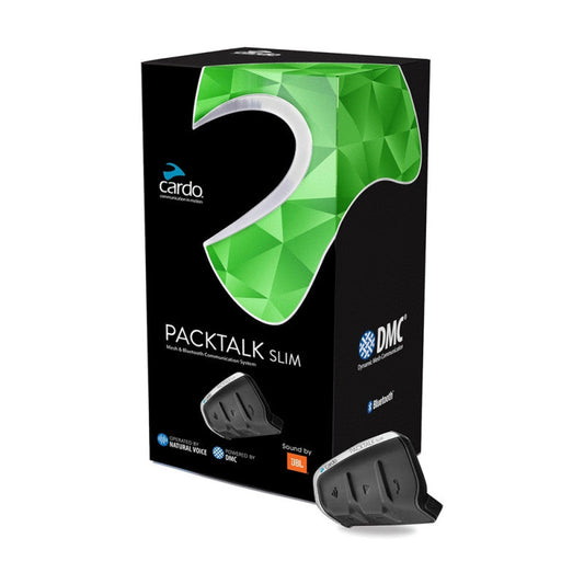Intercomunicador Moto Cardo Packtalk Slim JBL DUO - URA Moto