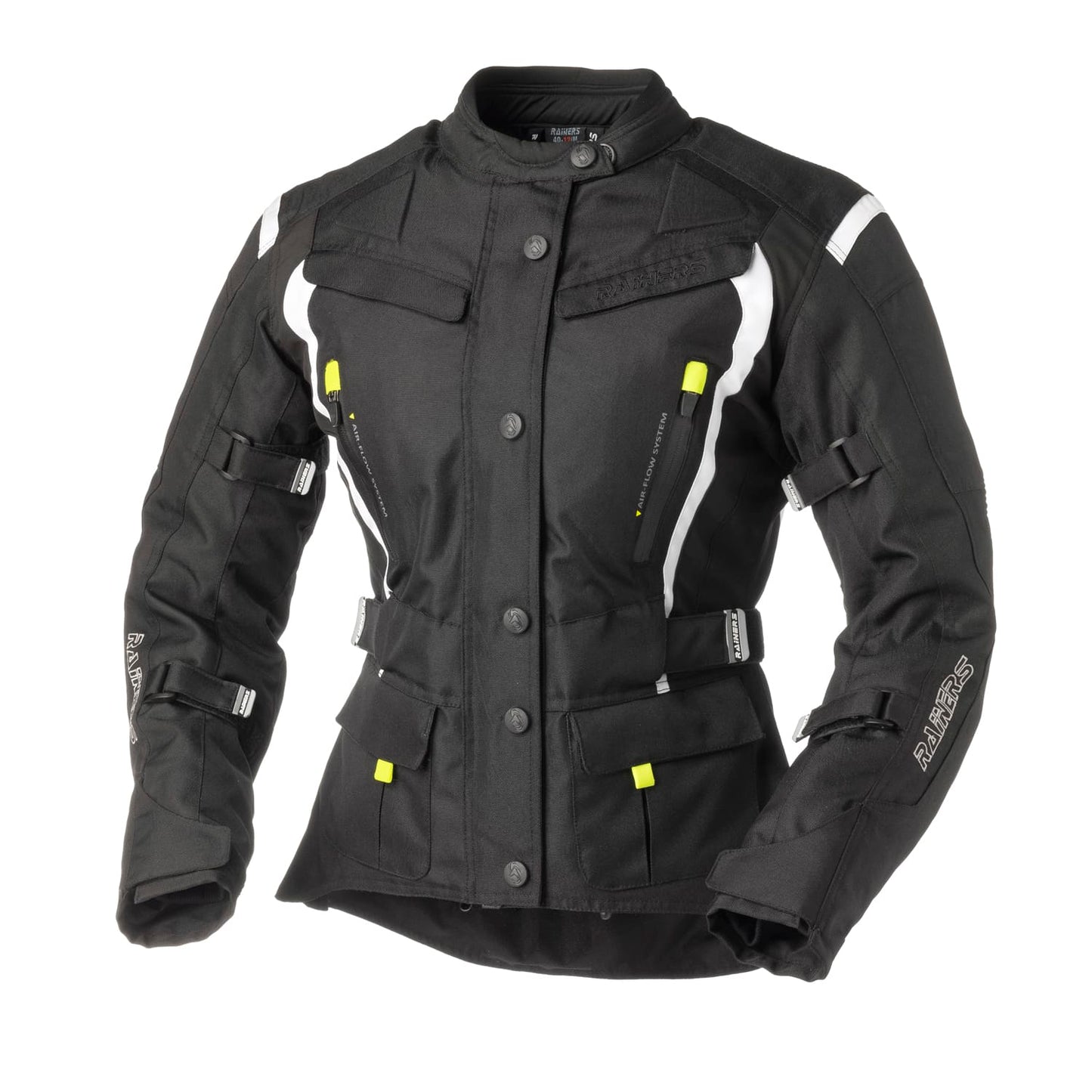 Chaqueta Mujer Invierno Moto Rainers Deisy Fluor - URA Moto