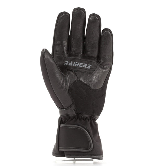 Guantes Moto Invierno Rainers Falcon Negros - URA Moto