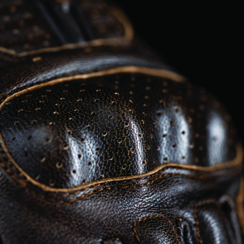 Guantes moto Five Kansas Marrón - URA Moto