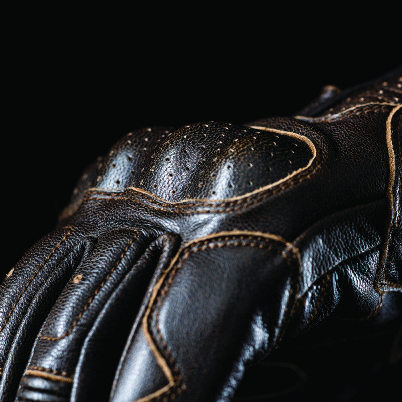 Guantes moto Five Kansas Marrón - URA Moto