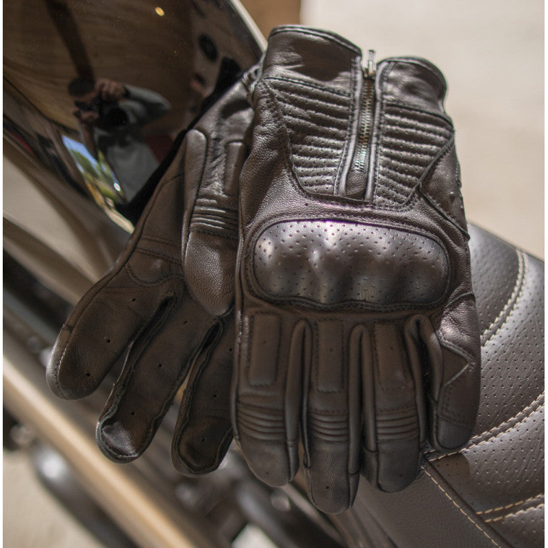 Guantes moto Five Kansas Marrón - URA Moto
