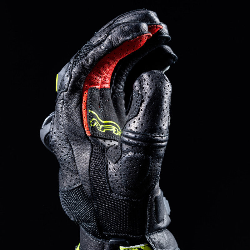 Guantes moto Five RFX2 Airflow Negro/Amarillo Fluor - URA Moto