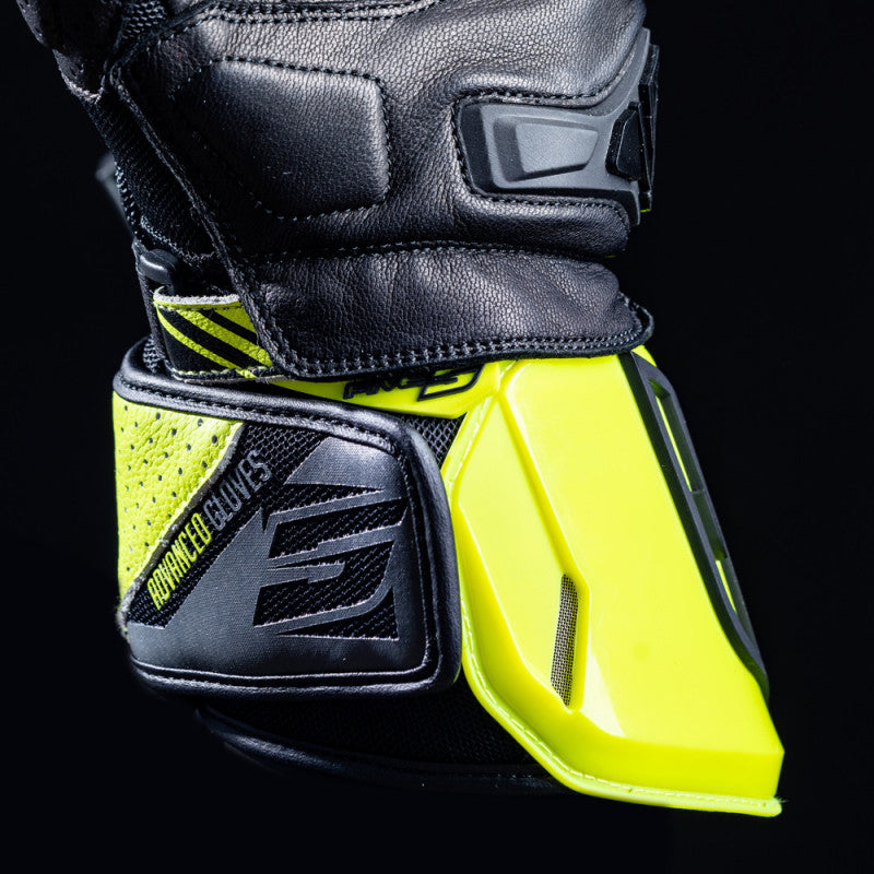 Guantes moto Five RFX2 Airflow Negro/Amarillo Fluor - URA Moto