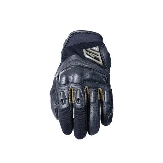 Guantes moto Five RS2 EVO Negro/Caqui - URA Moto