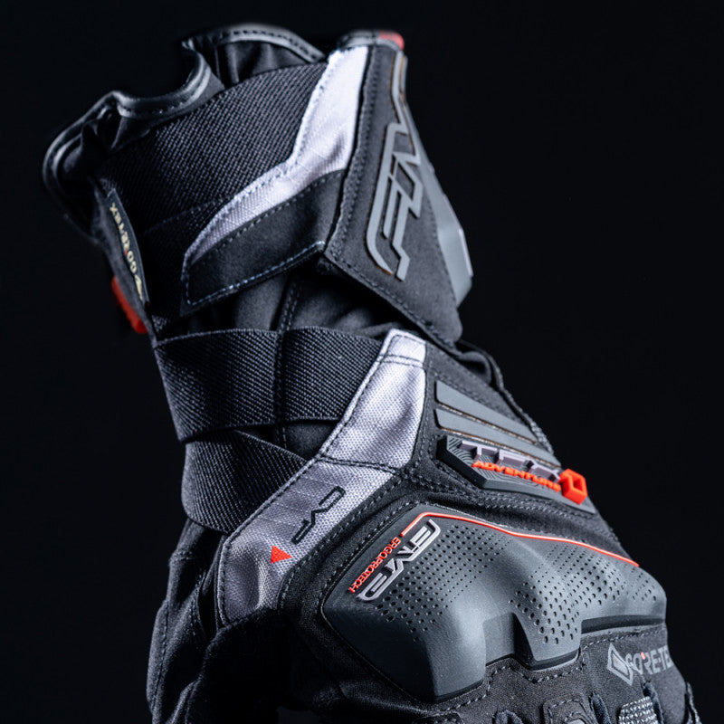 Guantes moto Five TFX1 GTX Negro/Gris - URA Moto