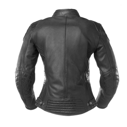 Chaqueta Piel Mujer Moto Rainers Ginebra - URA Moto