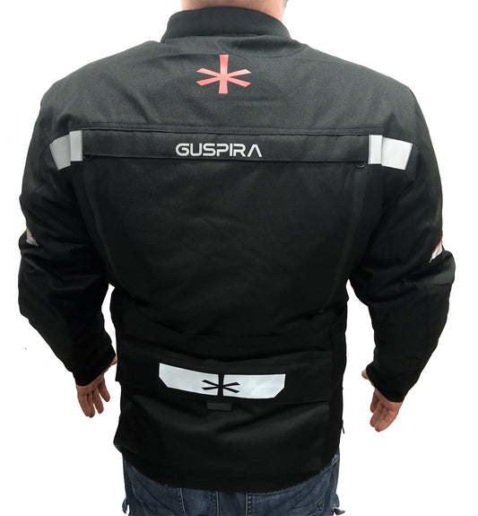 Chaqueta Moto Unisex Jarama Negra Guspira 3 en 1 - URA Moto