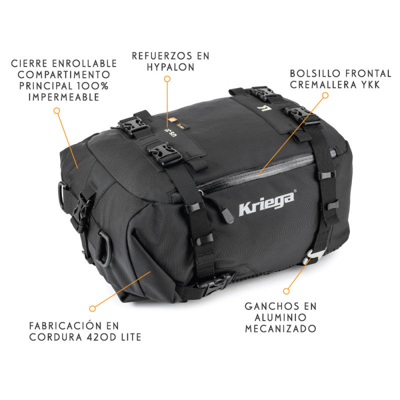 Bolsa Kriega US-20 Drypack Cordura - URA Moto