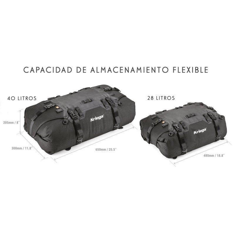 Bolsa Kriega US-40 Drypack Cordura - URA Moto