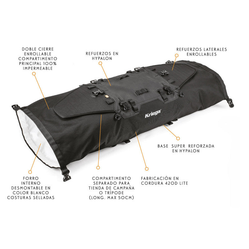 Bolsa Kriega US-40 Drypack Cordura - URA Moto