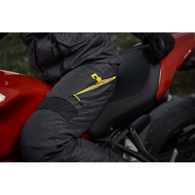 Pantalón Cordura Levior Meraki Mujer WP Negro/Gris - URA Moto