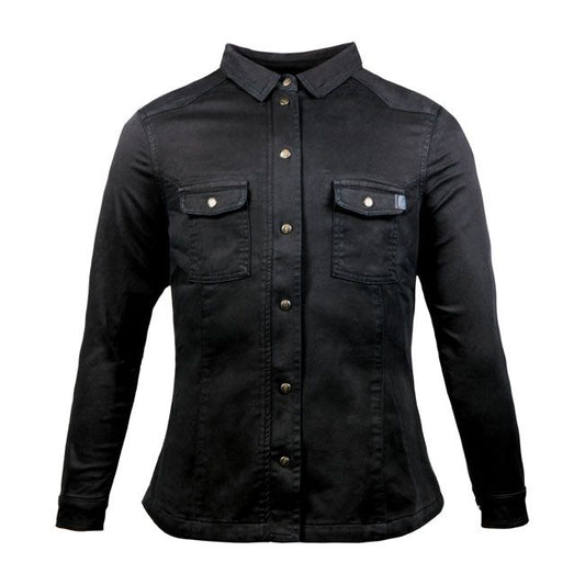 Camisa John Doe Motoshirt XTM© Mujer Negro - URA Moto