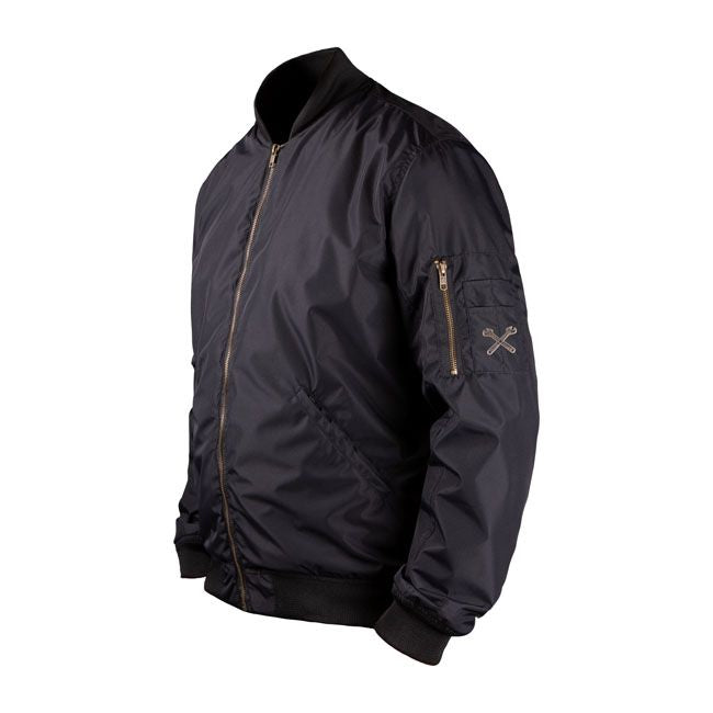 Chaqueta Bomber John Doe XTM-Fiber Negra - URA Moto