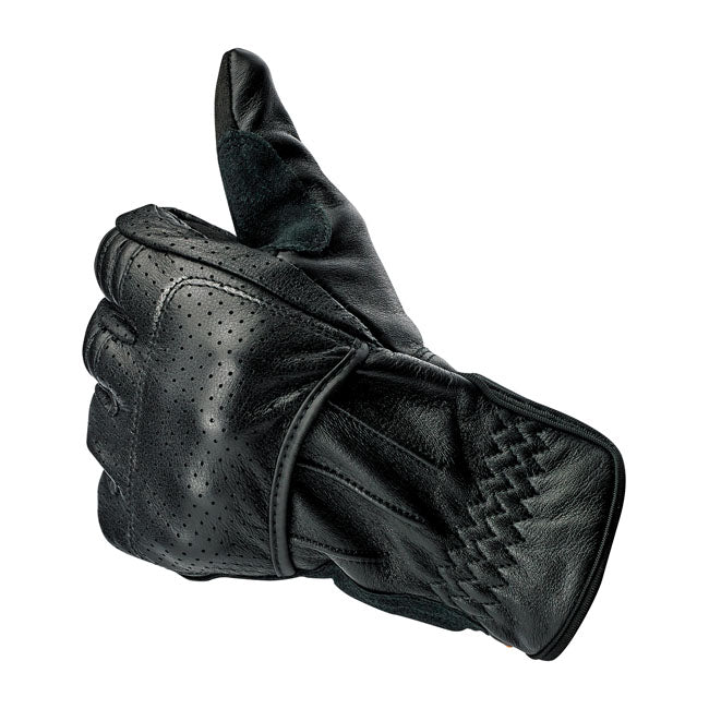Guante Moto Biltwell Borrego Black - URA Moto