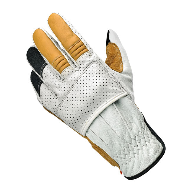 Guante Moto Biltwell Borrego Cement - URA Moto