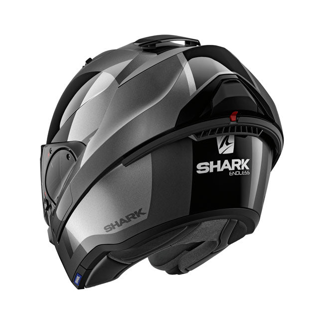 Casco moto Shark Modular EVO-ES Negro - URA Moto