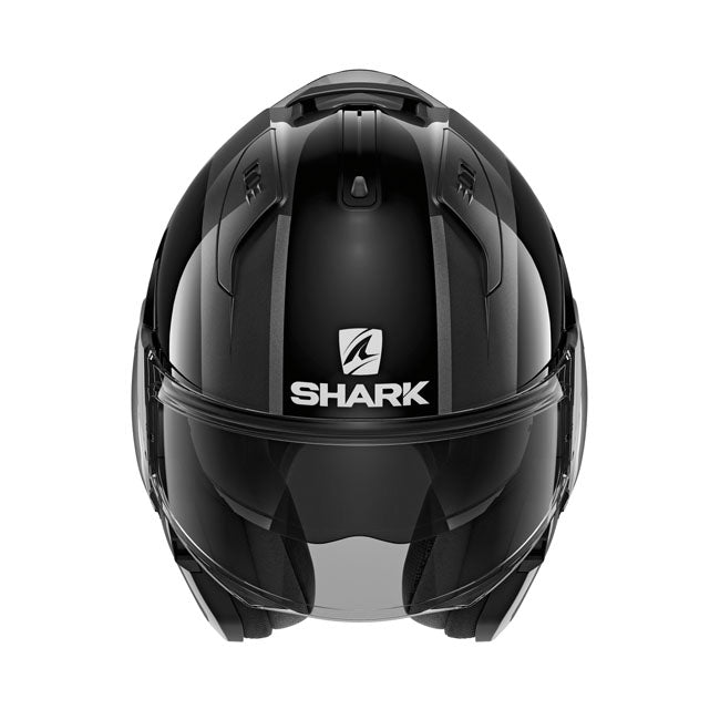 Casco moto Shark Modular EVO-ES Negro - URA Moto