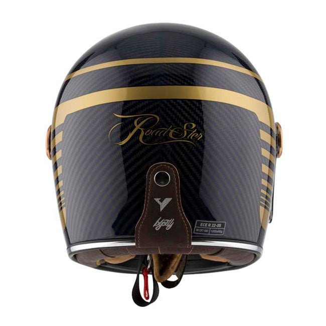 Casco Moto Integral BY City Roadster Carbon Blue - URA Moto