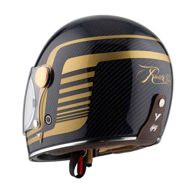 Casco Moto Integral BY City Roadster Carbon Blue - URA Moto