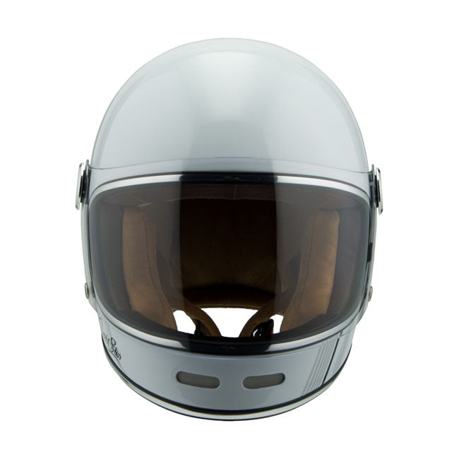 Casco Moto Integral BY City Roadster White II White - URA Moto